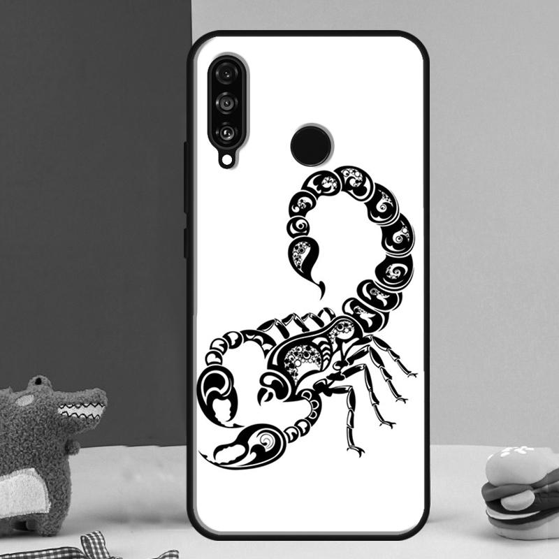 Scorpion For Huawei Nova Y91 Y90 Y60 Y70 Y72 Y61 9 10 SE 12i 12s 11i 5T P60 Pro P20 P30 P40 Lite Case