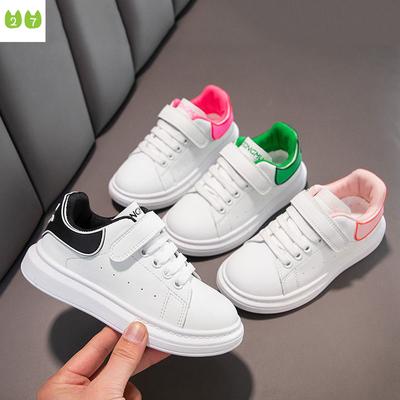 Scarpe bianche alla moda per bambini Scarpe sportive casual da cartone animato per ragazzi e ragazze
