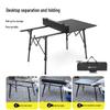 ZISIZ Outdoor Portable Folding Camping & Market Table