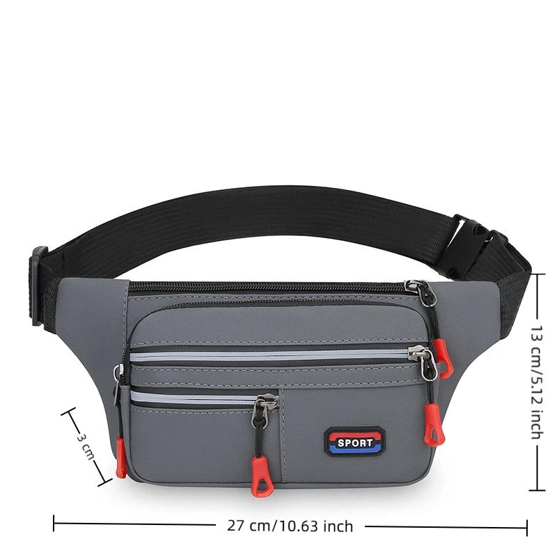 High Quality Unisex Waterproof Waist Bag Pack Male Belt Pouch Ladies Kangaroo Hip Phone Work Purse Travel Gear For Men And Women