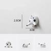 Cow Refrigerator Magnet Refrigerator Decoration Message Stickers Children's Toys Po Wall Mobile Phone Case Decoration
