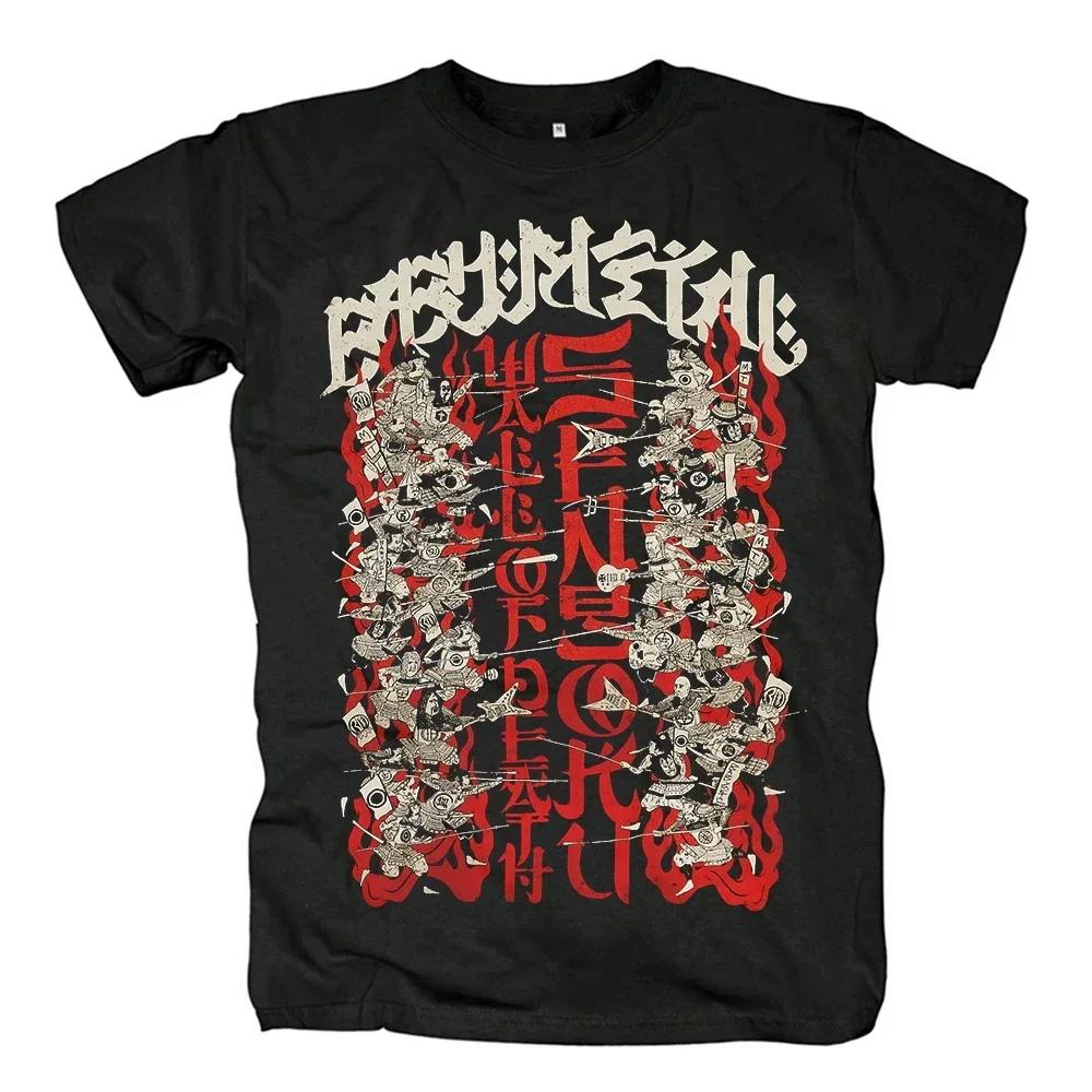 BABYMETAL Harajuku Muster Mode T-Shirt Unisex Baumwolle O-Ausschnitt Lässig Übergröße Kleidung Sommermode Druck Unisex T-Shirt