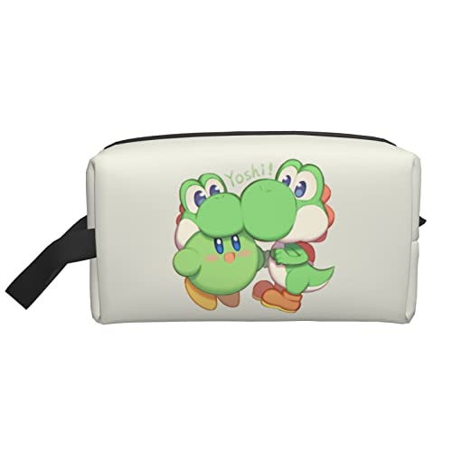 [LDU] Yoshi Cosmetic Pouch, Makeup Pouch, Stylish Cosmetic Pouch, Portable, Functional, Large Capacity, Waterproof, Lightweight, for Business Trips an