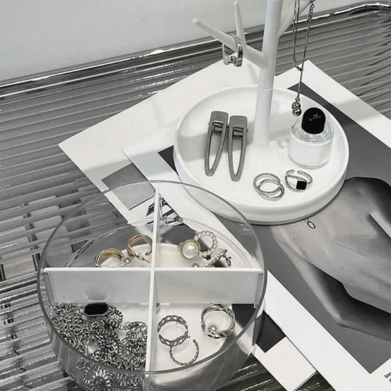 1pc Jewelry Storage Display Stand For Necklaces, Bracelets, Earrings And Rings Back To School