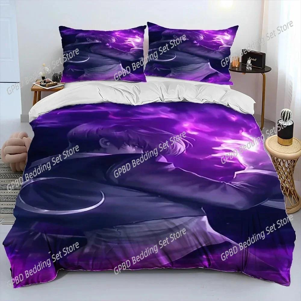 King of Fighters Retro Game 3D NEW Duvet Cover Pillowcase Bedding Set Adult Girl Bedroom Decoration Children Single Double Large