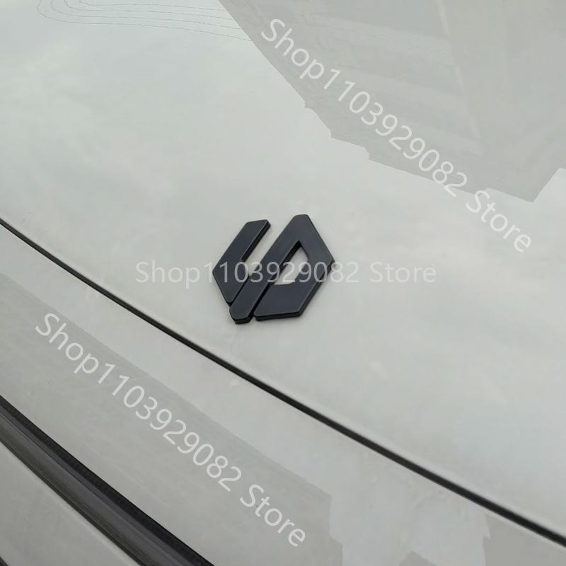 For Leapmotor C10 C16 C11 B10 Blackened Car Emblem Letter Sticker Black Warrior Exterior Modification Accessories