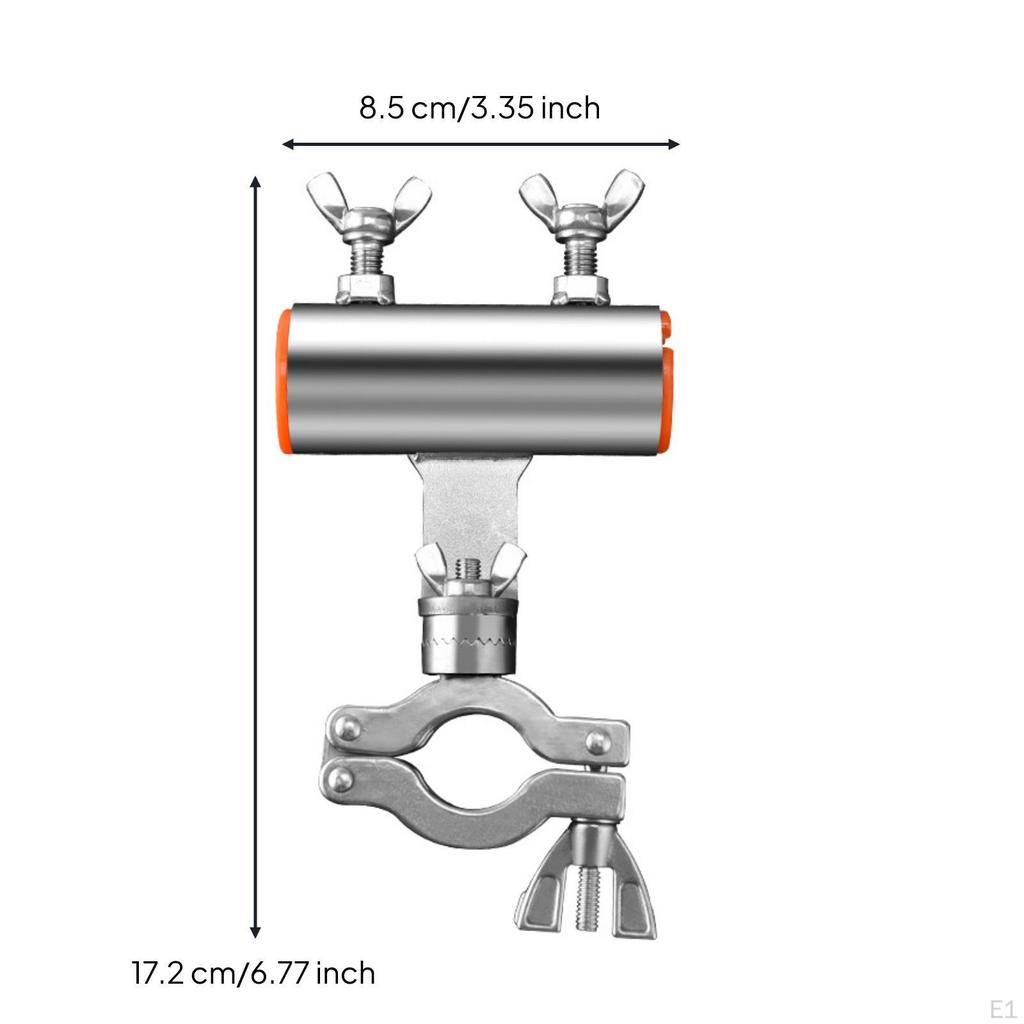 Schirmklemme mit Flügelschrauben Edelstahlhalterung 360 Grad verstellbare Hardware für