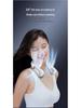 USB Rechargeable Neck Hanging Fan with Digital Display for Students, Office & Sports