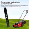3Pcs Replacement Lawn Mower Blade Set 18 4Celsius7   Stainless Steel Mower Blades Compatible with       742-05056, 742-05056A, 942-0