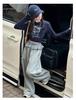 Girls' Fleece-Lined Wide-Leg Pants: Fashionable Autumn/Winter Children's Wear