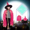 Halloween Cloak Hat Sets Children Halloween Cloak Show Costumes Cosplay Cloak Performance Costumes