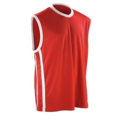 Spiro Mens Basketball Quick Dry Sleeveless Top