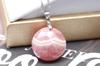 KOUOKU Old Inca Rose Pendant Necklace K18 Gold Plated Silver S925 Engraved Ring Metal Allergy Friendly Natural Stone Power Stone [K Memories]