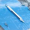 Monteverde Edge Stylus Tool 1919436 One-Touch Pen, White/Blue,