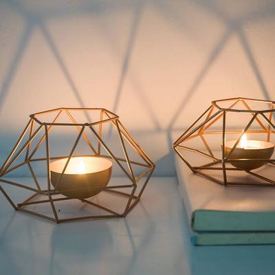 Metal Candle Holder Candlesticker Home Craft Wedding Birthday Decoration Desktop Accessories