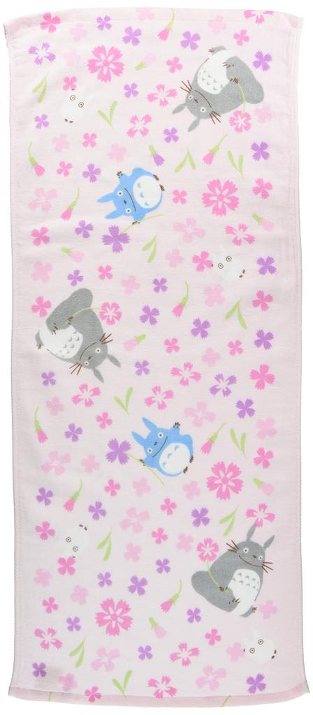 STUDIO GHIBLI Marushin Face Towel Ghibli My Neighbor Totoro 34 x 80 cm Nadeshiko and Totoro Imabari Cotton 0590222600 - - Approx. - - - 100% -