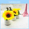 Sunflower Small Artificial Plant Potted Plant Bonsai For Home Flower Decor
