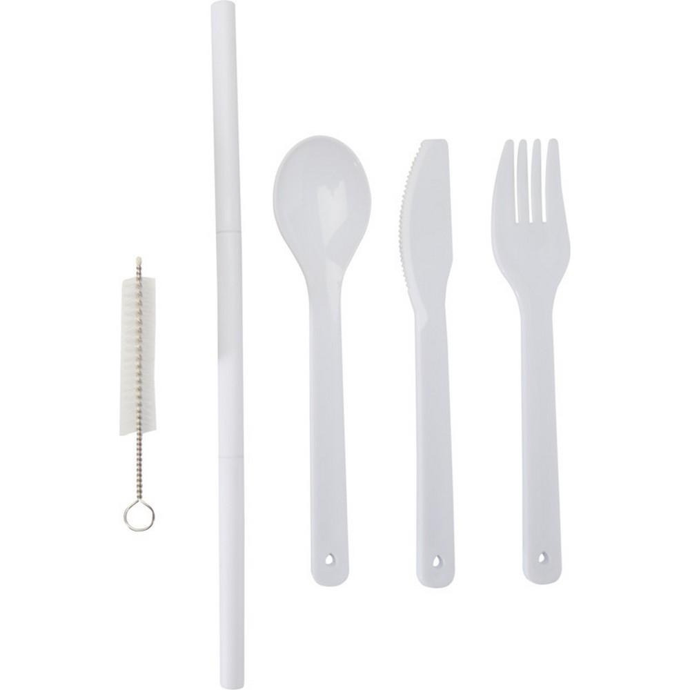 Floso Bamboo Lid Plain Cutlery Set