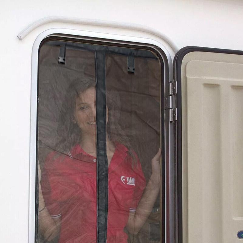 Beweis Magnetischer Türvorhang Hohe Dichte Netz Magnetisch Sorgt für Belüftung & Wurmfreie Umgebung für Wohnwagen