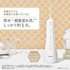 Panasonic Water Flosser DENTAL CARE Ultrasonic Water Stream Waterproof Cordless White EW-DJ55-W
