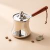 Stainless Steel Turkish Coffee Pot 250/350/550/720ml Milk Pitcher Butter Warmer  Brewing Tea