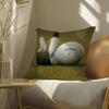 Popular Golf Sports TTitleistSFamous Pillow Case DoubleSided Plush Sofa Cushion Covers Organic Breathable Invisible Zipper