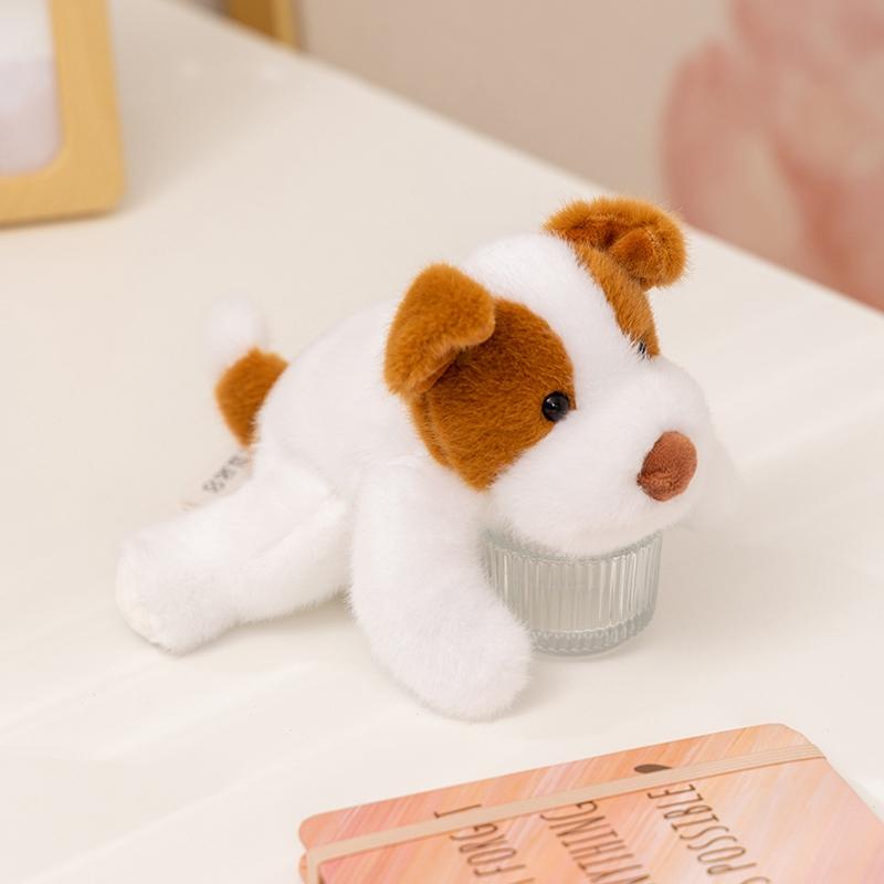 18cm Cartoon liegende Tiere Plüschtier gefülltes Zootier Roter Panda Schuppentier Hunde Katzen Faultier kleines Plüschtier beruhigendes Geschenk 18cm