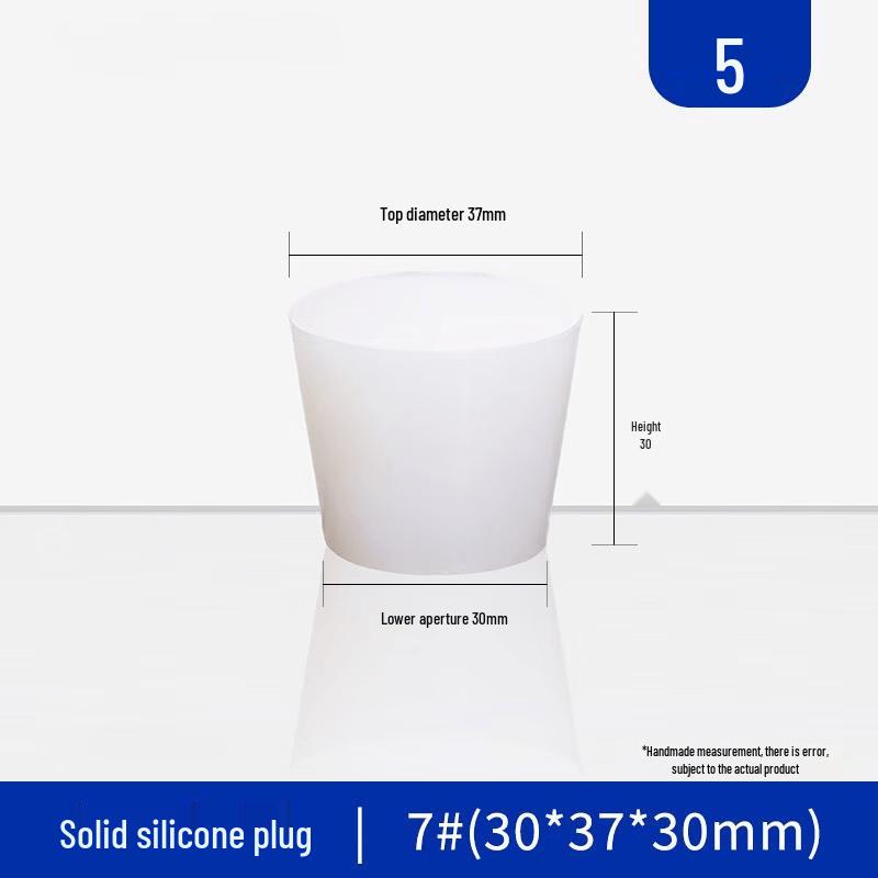 High Temperature Acid-Alkali Resistant Solid Silicone Stopper