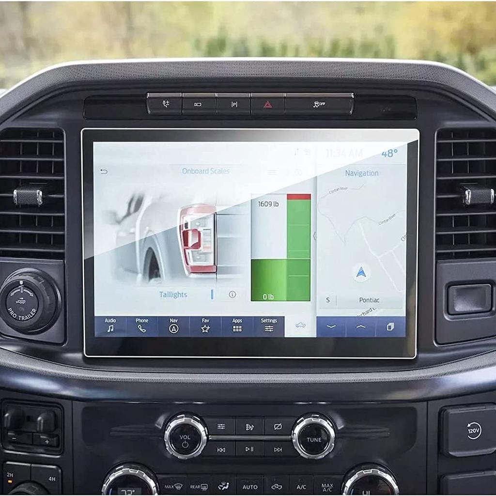 Ochranná fólie z tvrzeného skla na obrazovku GPS navigace do auta Pro Ford F-150 F150 Pickup Truck 2022 12 palců Interiér