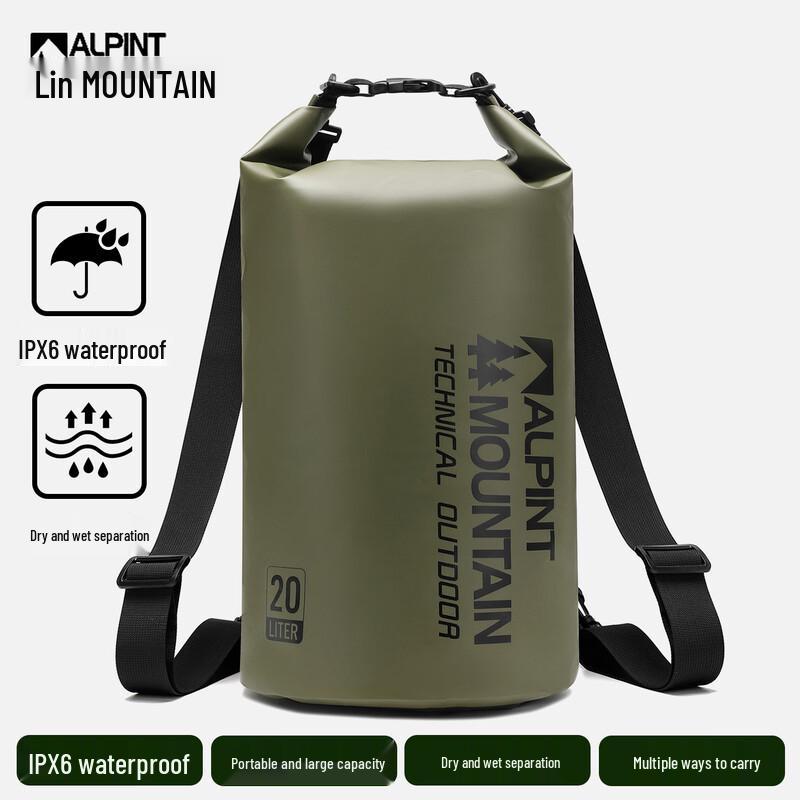 

ALPINT MOUNTAIN Multi-functional Waterproof Outdoor Backpack