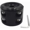 Winch Stopper ATV-SCHS Cable Hook Rubber Stopper Winch Line Saver with Allen Wrench for ATV UTV Winches(Black)
