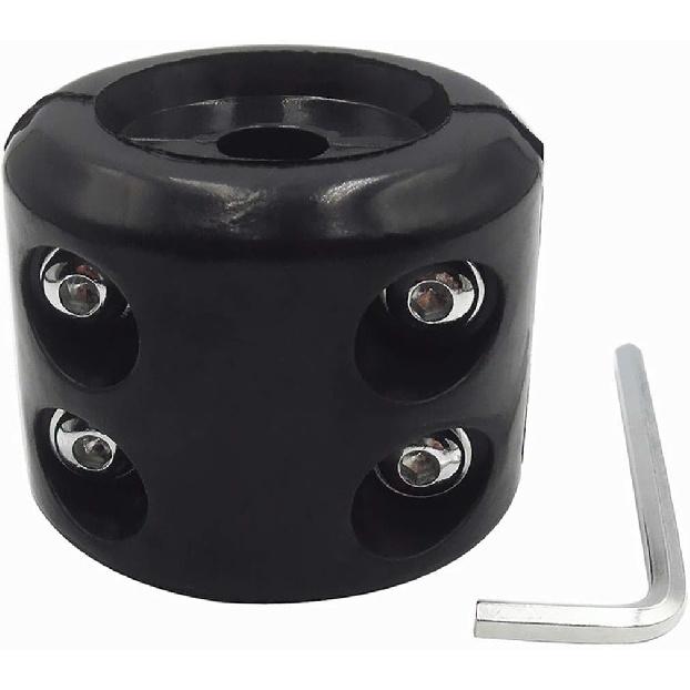 

Winch Stopper ATV-SCHS Cable Hook Rubber Stopper Winch Line Saver with Allen Wrench for ATV UTV Winches(Black) чёрный