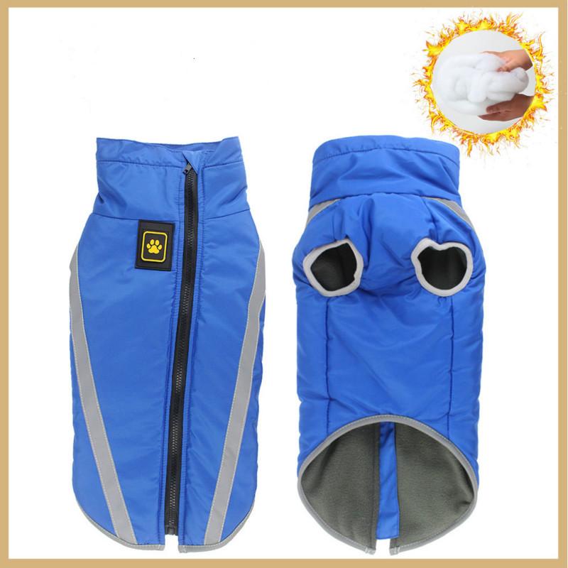 Winter Haustier Kleidung Hund Reflektierende Warme Jacke Verdickte Große Hund Kleidung Heimtierbedarf