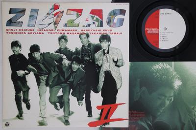 Disc LP ZIG ZAG - Zig Zag II AF7401PROMO COLUMBIA 1986 Japonia Pop/Rock Japonez Folosit