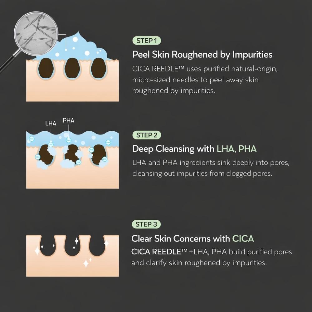 [VT COSMETICS] Reedle Shot 100 Essence + Cleanser (50ml + 80ml / 1.69 fl. oz + 2.70 fl. oz)