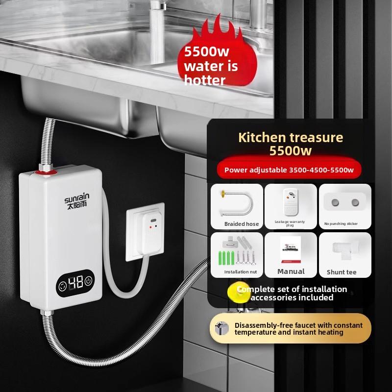 Instant Electric Water Heater Constant Temperature Frequency Conversion Fast Water Heating Bathroom Treasure Quick Hot Bath