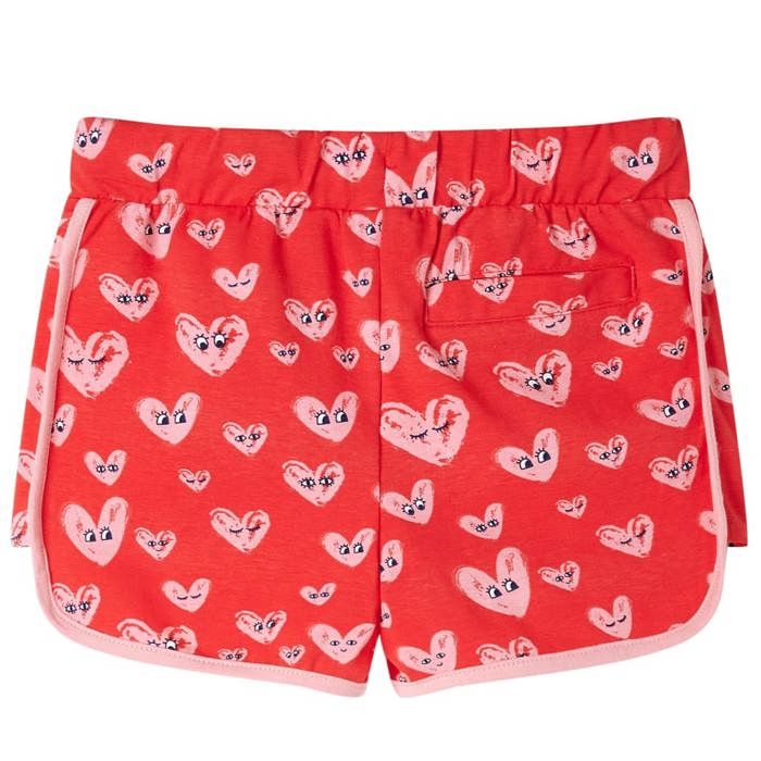 Short pour enfants avec cordon de serrage rouge 92/104/116/128/140