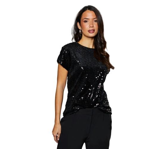 Principles Womens/Ladies Sequin Top