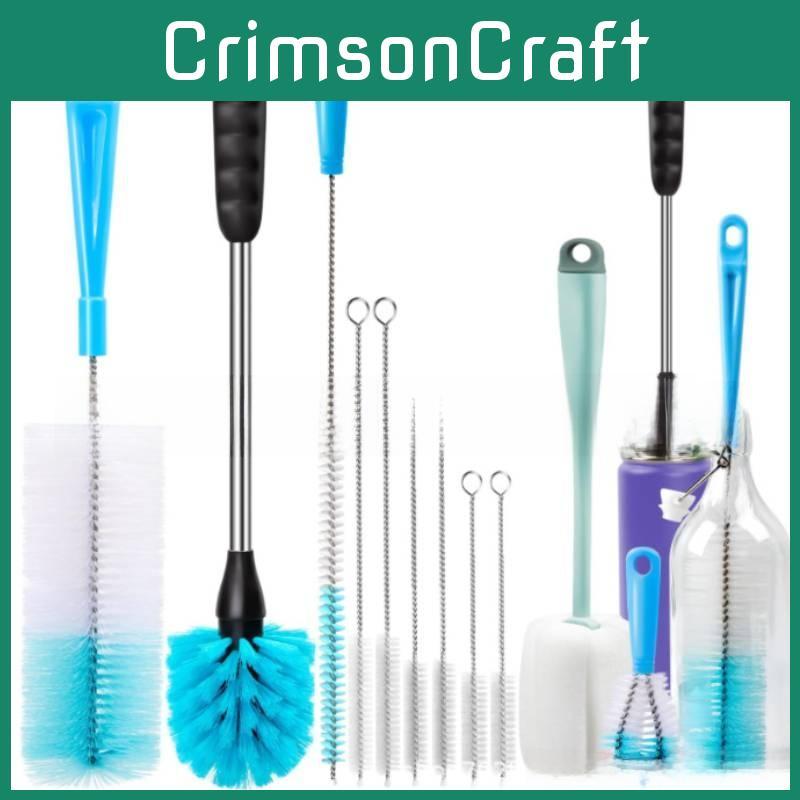 Pp Material Narrow Bottle Brush Cleaning Kit For Home Water Bottle And Pipe Maintenance