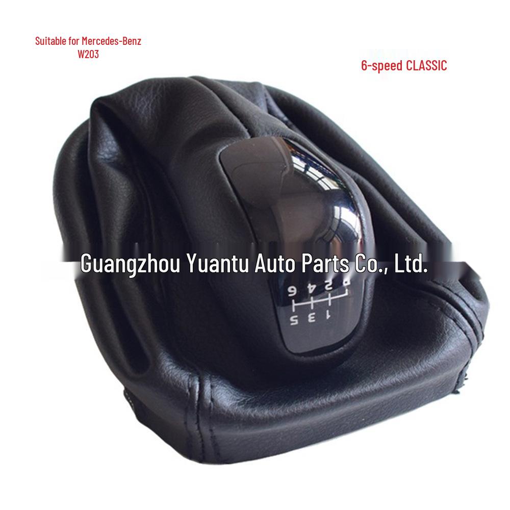 Mercedes-Benz C-Class W203 Gear Shift Knob & Leather Dust Cover Replacement