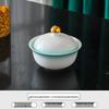 Chinese Style Ceramic Double Boiler Stew Pot