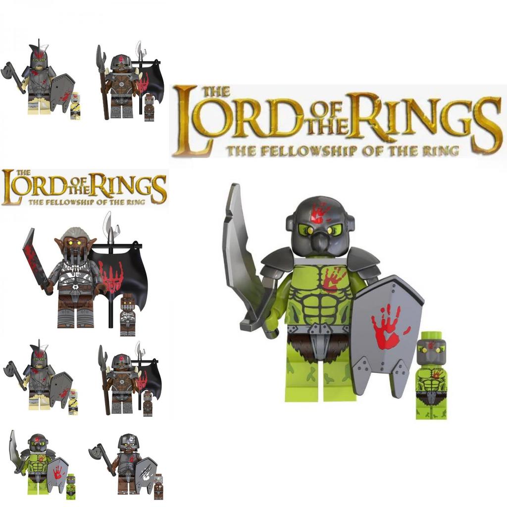 Tv6407 Movie Television Series Building Blocks Toy Set Featuring Lord Of The Rings Orcs