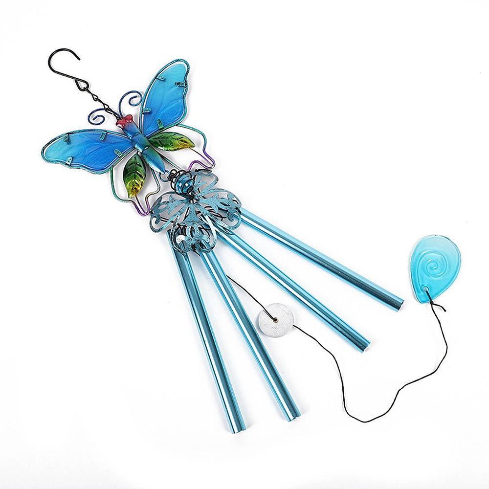 Painted Bell Pendant Vintage Hanging Decoration Blessing Butterfly Wind Chime  Scenic Spot