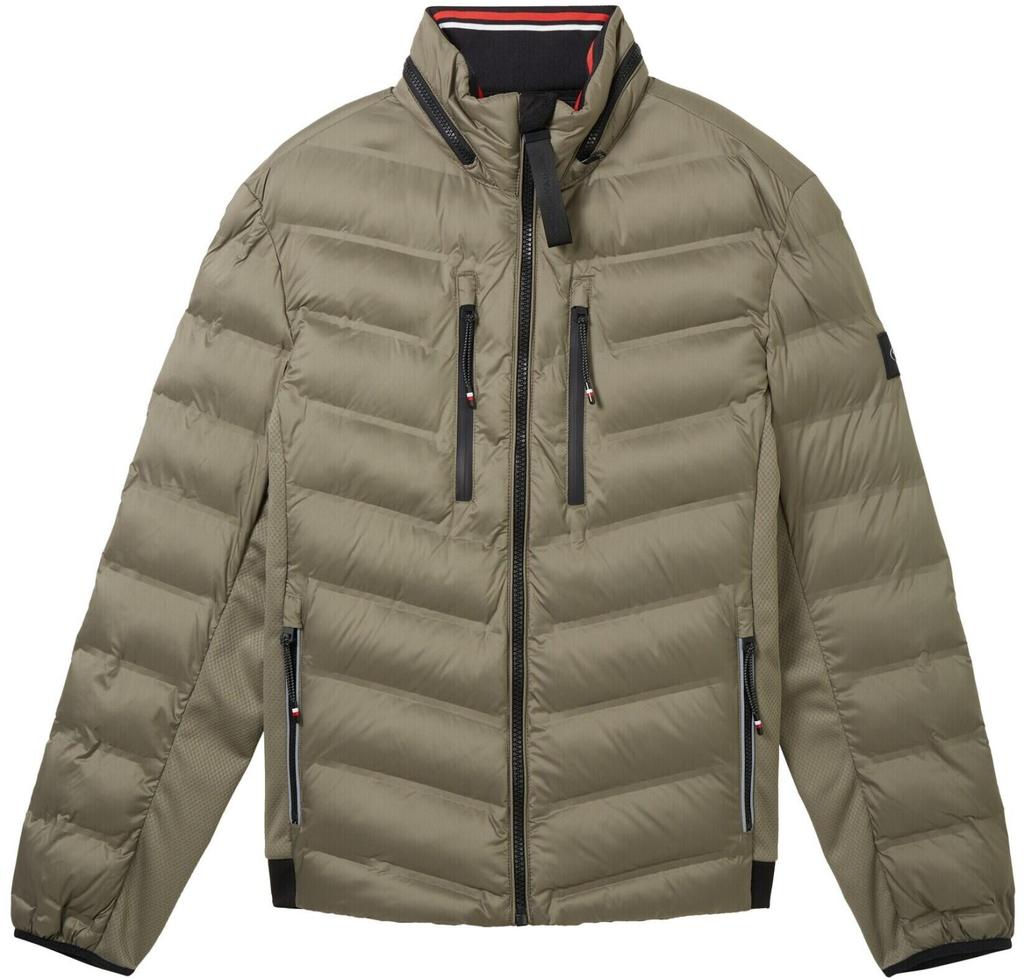 Demiseason Jacket Tom Tailor Hybrid Jacket (1038907) With Detachable Hood (1038907) Smoky Olive Green