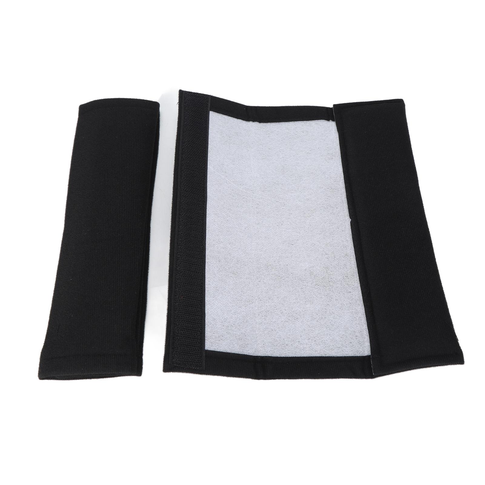 

2шт. накладка на ремень безопасности автомобиля, накладка на плечо, мягкий удобный ремень для взрослых чёрный