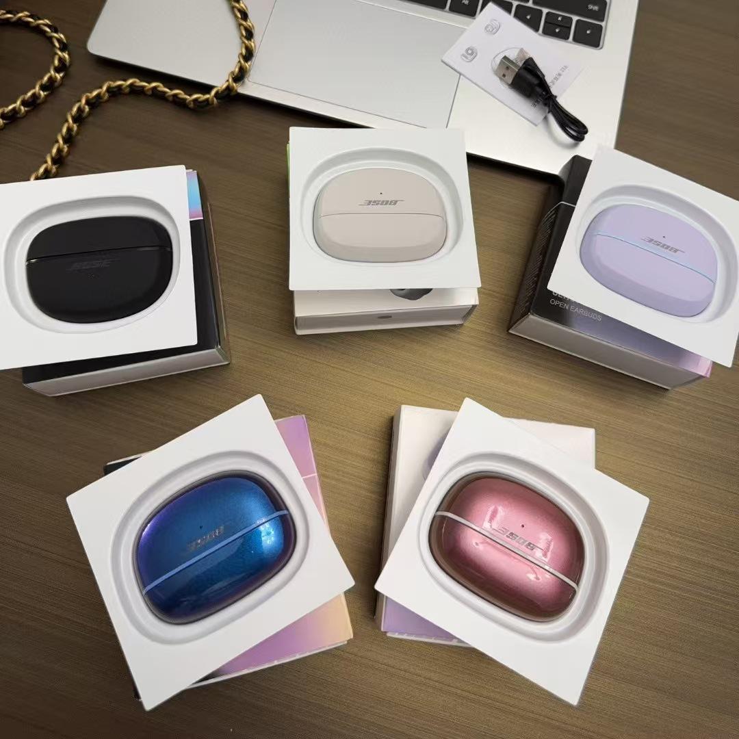 

V12 Ultra Wireless Open-Ear Bluetooth Headset with Ear Clip білий