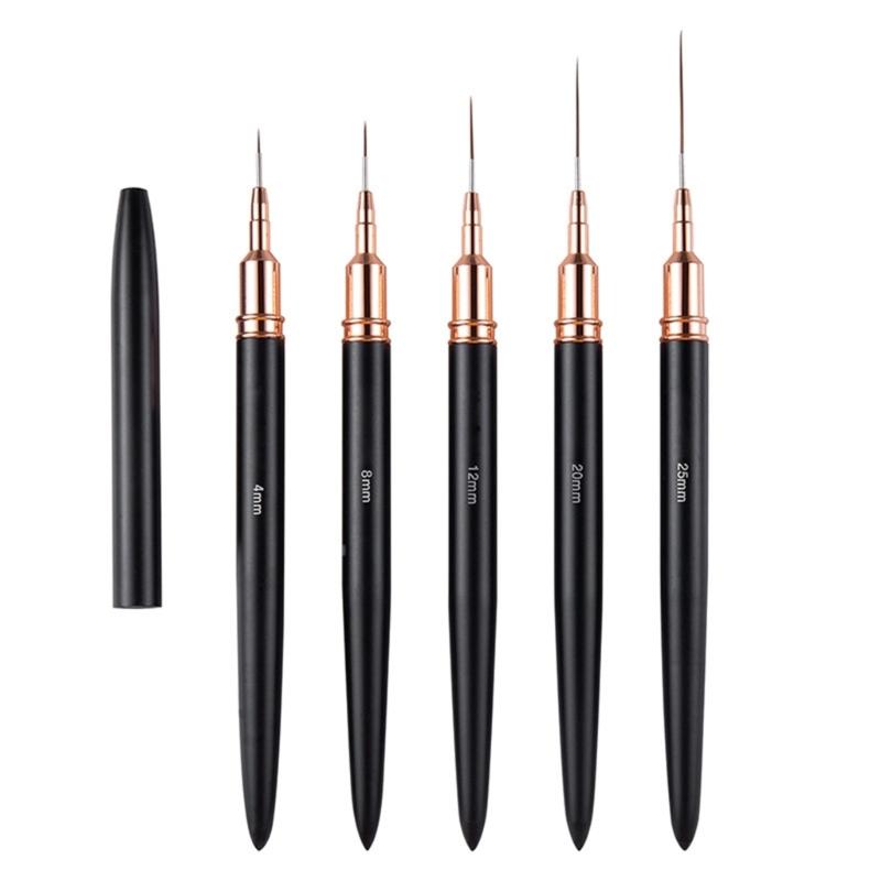 Nails Art Brush Nails Art Liner Brush Practical Nails Brush Nail Dotting Drawing Tool Nail Painting Pen for Salons