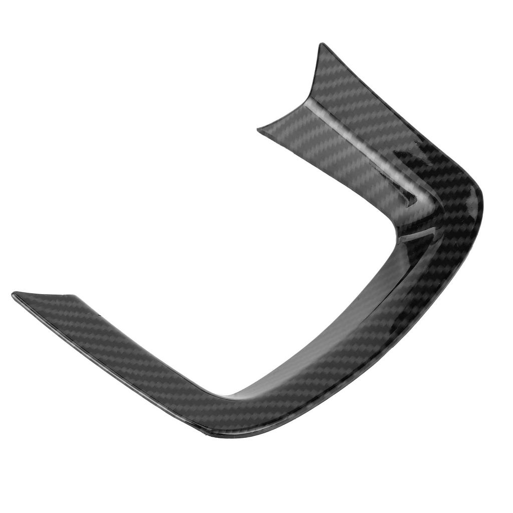 UShape Steering Wheel Lower Trim Carbon Fiber Style Fit for Land Rover Range Rover Sport Evoque