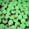 50Pcs Luminous Fake Eyeballs Halloween Eyeball Glow In The Dark Bouncy Ball Decoration Haunted House Home Bar Horror Props