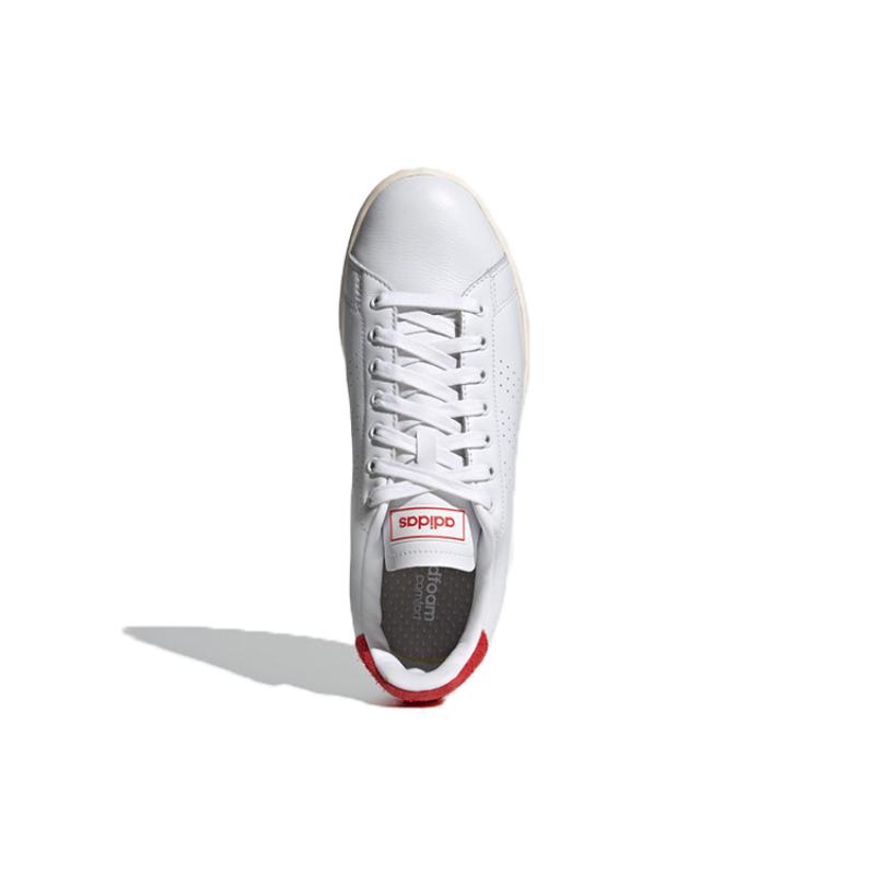 adidas Advantage 'White Vivid Red' Sneakers FY8808